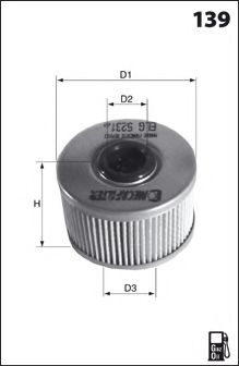 LUCAS FILTERS LFDE107 Топливный фильтр для RENAULT (Рено) LUCAS FILTERS LFDE107 Топливный фильтр для RENAULT (Рено)