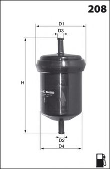 LUCAS FILTERS LFPF004 Топливный фильтр для BMW 5 (Бмв 5) LUCAS FILTERS LFPF004 Топливный фильтр для BMW 5 (Бмв 5)
