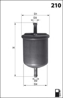 LUCAS FILTERS LFPF015 Топливный фильтр для NISSAN (Ниссан) LUCAS FILTERS LFPF015 Топливный фильтр для NISSAN (Ниссан)