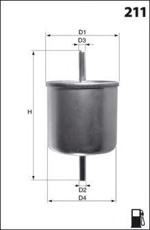 LUCAS FILTERS LFPF007 Топливный фильтр для FORD MONDEO II (Форд Мондео 2) LUCAS FILTERS LFPF007 Топливный фильтр для FORD MONDEO II (Форд Мондео 2)