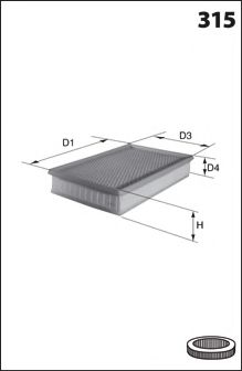 LUCAS FILTERS LFAF305 Воздушный фильтр для OPEL (Опель) LUCAS FILTERS LFAF305 Воздушный фильтр для OPEL (Опель)