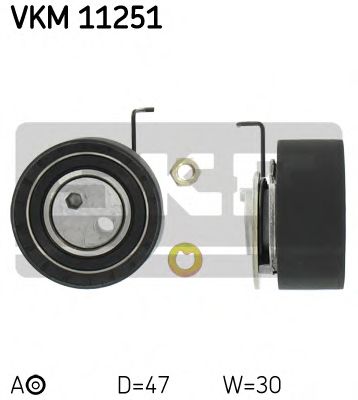 SKF VKM 11251 Натяжной ролик, ремень ГРМ для VOLKSWAGEN T4 MULTIVAN (Фольксваген Т4 мултиvан) SKF VKM 11251 Натяжной ролик, ремень ГРМ для VOLKSWAGEN T4 MULTIVAN (Фольксваген Т4 мултиvан)