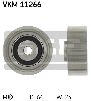 SKF VKM 11266 Натяжной ролик, ремень ГРМ для AUDI 100 (Ауди 100) SKF VKM 11266 Натяжной ролик, ремень ГРМ для AUDI 100 (Ауди 100)