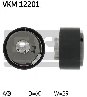 SKF VKM 12201 Натяжной ролик, ремень ГРМ для FIAT 500 (Фиат 500) SKF VKM 12201 Натяжной ролик, ремень ГРМ для FIAT 500 (Фиат 500)