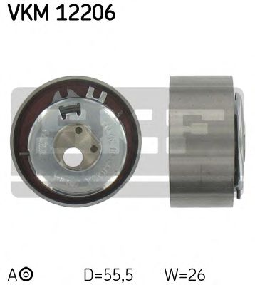 SKF VKM 12206 Натяжной ролик, ремень ГРМ для FIAT 500 (Фиат 500) SKF VKM 12206 Натяжной ролик, ремень ГРМ для FIAT 500 (Фиат 500)
