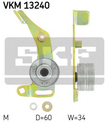 SKF VKM 13240 Натяжной ролик, ремень ГРМ для ROVER 400 (Ровер 400) SKF VKM 13240 Натяжной ролик, ремень ГРМ для ROVER 400 (Ровер 400)