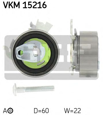 SKF VKM 15216 Натяжной ролик, ремень ГРМ для OPEL ASTRA F CLASSIC (Опель Астра ф классик) SKF VKM 15216 Натяжной ролик, ремень ГРМ для OPEL ASTRA F CLASSIC (Опель Астра ф классик)