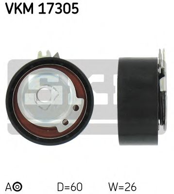 SKF VKM 17305 Натяжной ролик, ремень ГРМ для ROVER 25 (Ровер 25) SKF VKM 17305 Натяжной ролик, ремень ГРМ для ROVER 25 (Ровер 25)