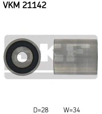 SKF VKM 21142 Паразитный Ведущий ролик, зубчатый ремень для VOLKSWAGEN JETTA VI (Фольксваген Джетта 6) SKF VKM 21142 Паразитный Ведущий ролик, зубчатый ремень для VOLKSWAGEN JETTA VI (Фольксваген Джетта 6)