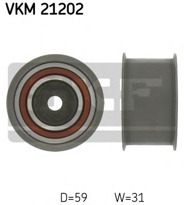 SKF VKM 21202 Паразитный Ведущий ролик, зубчатый ремень для AUDI ALLROAD (Ауди Аллроад) SKF VKM 21202 Паразитный Ведущий ролик, зубчатый ремень для AUDI ALLROAD (Ауди Аллроад)