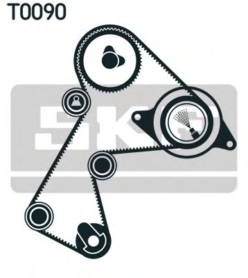 SKF VKMA 06116 Комплект ремня ГРМ для RENAULT LUTECIA I (Рено Лутэcиа и) SKF VKMA 06116 Комплект ремня ГРМ для RENAULT LUTECIA I (Рено Лутэcиа и)