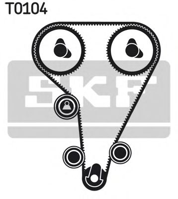 SKF VKMC 04212 Комплект ремня ГРМ для FORD ESCORT VII (Форд Эскорт 7) SKF VKMC 04212 Комплект ремня ГРМ для FORD ESCORT VII (Форд Эскорт 7)