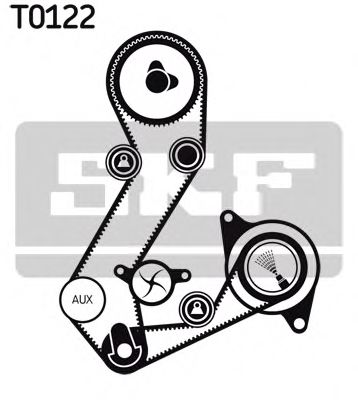 SKF VKMC 04103-1 Комплект ремня ГРМ для FORD COURIER (Форд Cоуриэр) SKF VKMC 04103-1 Комплект ремня ГРМ для FORD COURIER (Форд Cоуриэр)