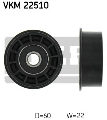 SKF VKM 22510 Паразитный Ведущий ролик, зубчатый ремень для ALFA ROMEO 145 (Альфа ромео 145) SKF VKM 22510 Паразитный Ведущий ролик, зубчатый ремень для ALFA ROMEO 145 (Альфа ромео 145)