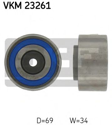SKF VKM 23261 Паразитный Ведущий ролик, зубчатый ремень для LAND ROVER DISCOVERY IV (Ленд ровер/лэнд ровер Дискавери 4) SKF VKM 23261 Паразитный Ведущий ролик, зубчатый ремень для LAND ROVER DISCOVERY IV (Ленд ровер/лэнд ровер Дискавери 4)