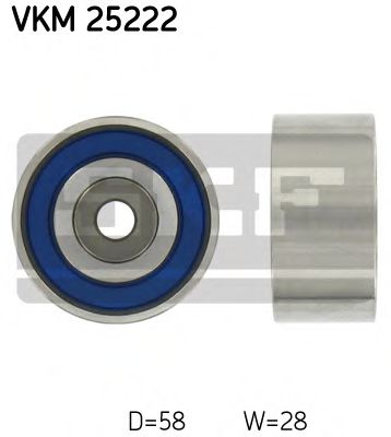 SKF VKM 25222 Паразитный Ведущий ролик, зубчатый ремень для SAAB (Сааб) SKF VKM 25222 Паразитный Ведущий ролик, зубчатый ремень для SAAB (Сааб)