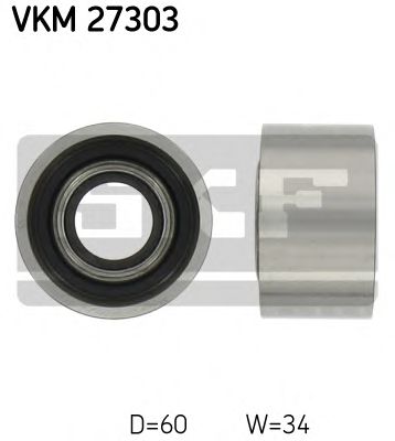 SKF VKM 27303 Паразитный Ведущий ролик, зубчатый ремень для ROVER 45 (Ровер 45) SKF VKM 27303 Паразитный Ведущий ролик, зубчатый ремень для ROVER 45 (Ровер 45)