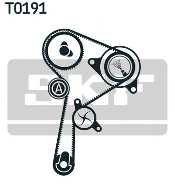 SKF VKMC 06134-2 Комплект ремня ГРМ для RENAULT KANGOO (Рено Кангу) SKF VKMC 06134-2 Комплект ремня ГРМ для RENAULT KANGOO (Рено Кангу)