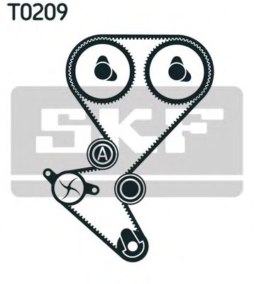 SKF VKMC 03258 Комплект ремня ГРМ для PEUGEOT 207 (Пежо 207) SKF VKMC 03258 Комплект ремня ГРМ для PEUGEOT 207 (Пежо 207)