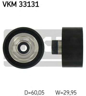 SKF VKM 33131 Паразитный ведущий ролик, поликлиновой ремень для PEUGEOT 207 (Пежо 207) SKF VKM 33131 Паразитный ведущий ролик, поликлиновой ремень для PEUGEOT 207 (Пежо 207)