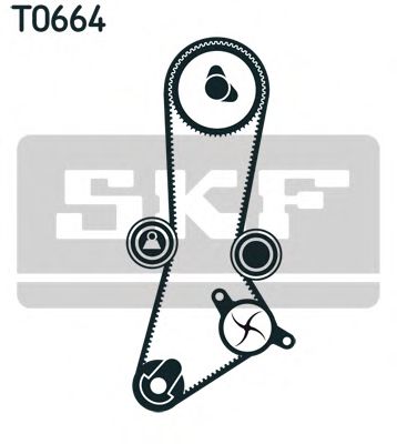 SKF VKMC 95660-3 Комплект ремня ГРМ для KIA LOTZE (Киа Лотзэ) SKF VKMC 95660-3 Комплект ремня ГРМ для KIA LOTZE (Киа Лотзэ)