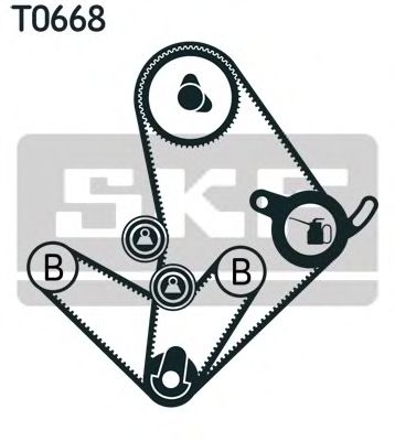 SKF VKMA 95010 Комплект ремня ГРМ для MITSUBISHI PAJERO/SHOGUN (Митсубиши/митсубиси Пажэро/шогун) SKF VKMA 95010 Комплект ремня ГРМ для MITSUBISHI PAJERO/SHOGUN (Митсубиши/митсубиси Пажэро/шогун)