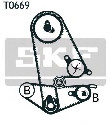 SKF VKMA 93600 Комплект ремня ГРМ для HONDA SHUTTLE (Хонда Шуттлэ) SKF VKMA 93600 Комплект ремня ГРМ для HONDA SHUTTLE (Хонда Шуттлэ)