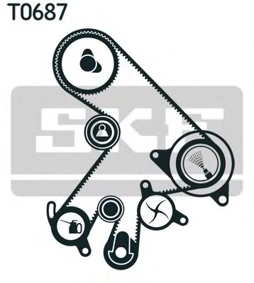 SKF VKMA 91303 Комплект ремня ГРМ для TOYOTA PREVIA (Тойота/тоета Прэvиа) SKF VKMA 91303 Комплект ремня ГРМ для TOYOTA PREVIA (Тойота/тоета Прэvиа)