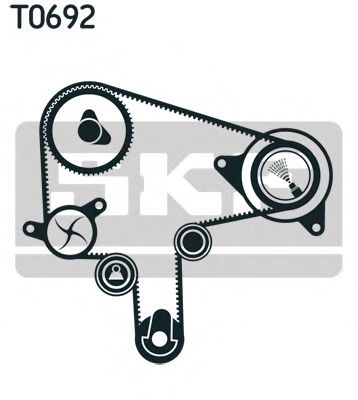 SKF VKMC 94920-1 Комплект ремня ГРМ для MAZDA (Мазда) SKF VKMC 94920-1 Комплект ремня ГРМ для MAZDA (Мазда)