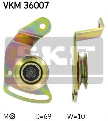 SKF VKM 36007 Натяжной ролик, клиновой ремень для RENAULT TWINGO I (Рено Твинго 1)