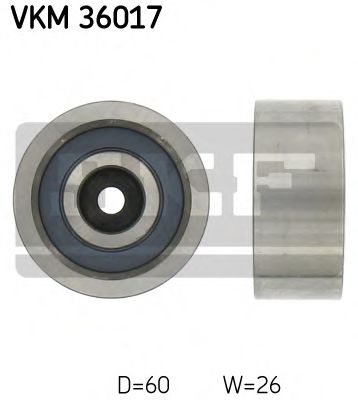 SKF VKM 36017 Паразитный ведущий ролик, поликлиновой ремень для OPEL (Опель) SKF VKM 36017 Паразитный ведущий ролик, поликлиновой ремень для OPEL (Опель)
