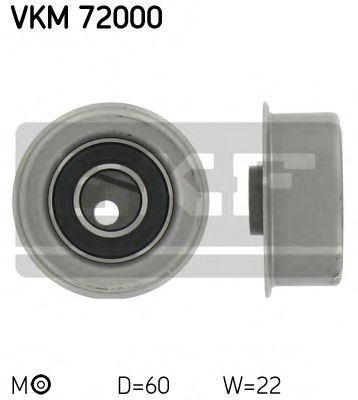 SKF VKM 72000 Натяжной ролик, ремень ГРМ для NISSAN (Ниссан) SKF VKM 72000 Натяжной ролик, ремень ГРМ для NISSAN (Ниссан)