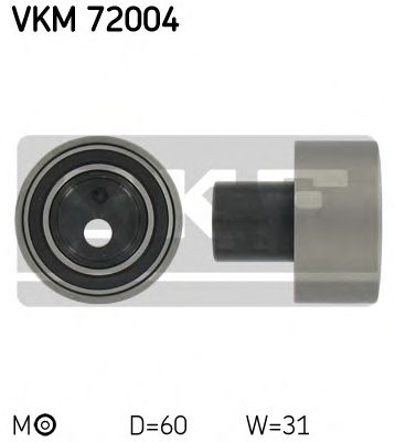 SKF VKM 72004 Натяжной ролик, ремень ГРМ для NISSAN (Ниссан) SKF VKM 72004 Натяжной ролик, ремень ГРМ для NISSAN (Ниссан)