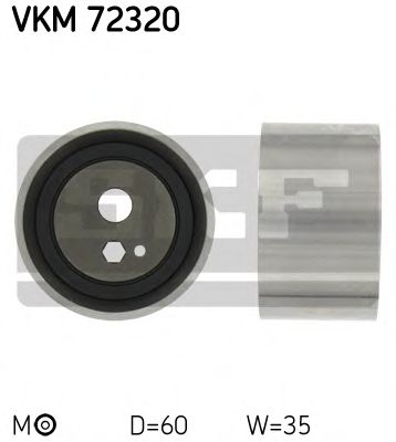 SKF VKM 72320 Натяжной ролик, ремень ГРМ для NISSAN (Ниссан) SKF VKM 72320 Натяжной ролик, ремень ГРМ для NISSAN (Ниссан)