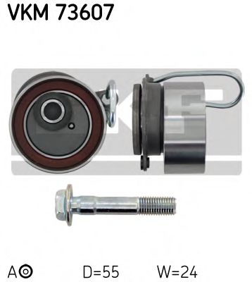 SKF VKM 73607 Натяжной ролик, ремень ГРМ для HONDA STREAM (Хонда Стрэам) SKF VKM 73607 Натяжной ролик, ремень ГРМ для HONDA STREAM (Хонда Стрэам)