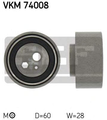 SKF VKM 74008 Натяжной ролик, ремень ГРМ для MAZDA 323 III (Мазда 323 3) SKF VKM 74008 Натяжной ролик, ремень ГРМ для MAZDA 323 III (Мазда 323 3)