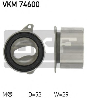 SKF VKM 74600 Натяжной ролик, ремень ГРМ для MAZDA 626 III (Мазда 626 3) SKF VKM 74600 Натяжной ролик, ремень ГРМ для MAZDA 626 III (Мазда 626 3)