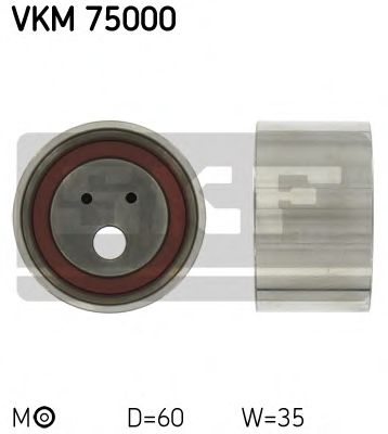 SKF VKM 75000 Натяжной ролик, ремень ГРМ для MITSUBISHI SIGMA (Митсубиши/митсубиси Сигма) SKF VKM 75000 Натяжной ролик, ремень ГРМ для MITSUBISHI SIGMA (Митсубиши/митсубиси Сигма)