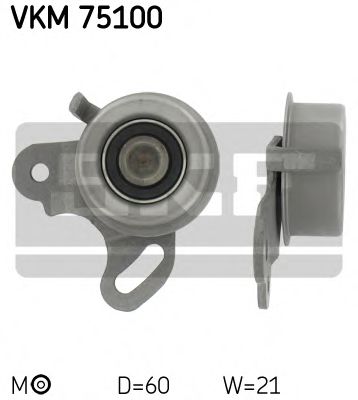 SKF VKM 75100 Натяжной ролик, ремень ГРМ для MITSUBISHI TREDIA (Митсубиши/митсубиси Трэдиа) SKF VKM 75100 Натяжной ролик, ремень ГРМ для MITSUBISHI TREDIA (Митсубиши/митсубиси Трэдиа)