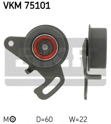 SKF VKM 75101 Натяжной ролик, ремень ГРМ для MITSUBISHI CORDIA (Митсубиши/митсубиси Cордиа) SKF VKM 75101 Натяжной ролик, ремень ГРМ для MITSUBISHI CORDIA (Митсубиши/митсубиси Cордиа)