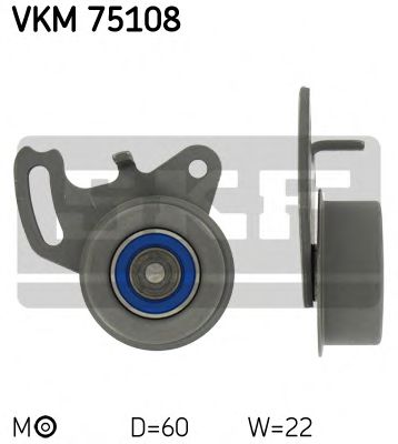 SKF VKM 75108 Натяжной ролик, ремень ГРМ для MITSUBISHI ETERNA III (Митсубиши/митсубиси Этэрна 3) SKF VKM 75108 Натяжной ролик, ремень ГРМ для MITSUBISHI ETERNA III (Митсубиши/митсубиси Этэрна 3)