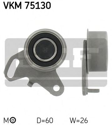 SKF VKM 75130 Натяжной ролик, ремень ГРМ для MITSUBISHI ETERNA IV (Митсубиши/митсубиси Этэрна иv) SKF VKM 75130 Натяжной ролик, ремень ГРМ для MITSUBISHI ETERNA IV (Митсубиши/митсубиси Этэрна иv)