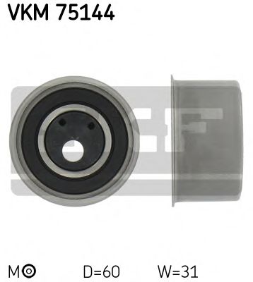 SKF VKM 75144 Натяжной ролик, ремень ГРМ для MITSUBISHI ETERNA IV (Митсубиши/митсубиси Этэрна иv) SKF VKM 75144 Натяжной ролик, ремень ГРМ для MITSUBISHI ETERNA IV (Митсубиши/митсубиси Этэрна иv)