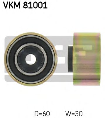 SKF VKM 81001 Паразитный Ведущий ролик, зубчатый ремень для TOYOTA HIACE II (Тойота/тоета Хиаcэ 2) SKF VKM 81001 Паразитный Ведущий ролик, зубчатый ремень для TOYOTA HIACE II (Тойота/тоета Хиаcэ 2)