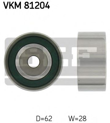 SKF VKM 81204 Паразитный Ведущий ролик, зубчатый ремень для TOYOTA RAV 4 II (Тойота/тоета Рав 4 2) SKF VKM 81204 Паразитный Ведущий ролик, зубчатый ремень для TOYOTA RAV 4 II (Тойота/тоета Рав 4 2)
