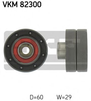 SKF VKM 82300 Паразитный Ведущий ролик, зубчатый ремень для NISSAN SENTRA I (Ниссан Сэнтра и) SKF VKM 82300 Паразитный Ведущий ролик, зубчатый ремень для NISSAN SENTRA I (Ниссан Сэнтра и)