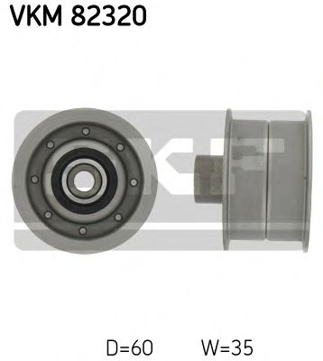 SKF VKM 82320 Паразитный Ведущий ролик, зубчатый ремень для NISSAN (Ниссан) SKF VKM 82320 Паразитный Ведущий ролик, зубчатый ремень для NISSAN (Ниссан)