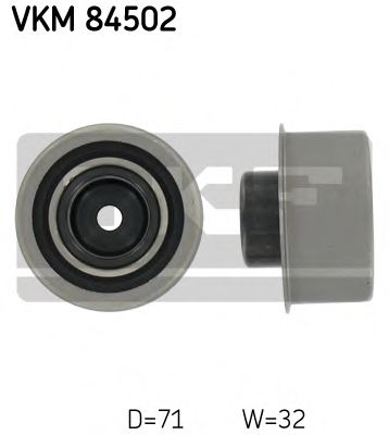 SKF VKM 84502 Паразитный Ведущий ролик, зубчатый ремень для KIA SEDONA II (Киа Сэдона 2) SKF VKM 84502 Паразитный Ведущий ролик, зубчатый ремень для KIA SEDONA II (Киа Сэдона 2)
