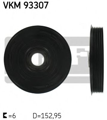 SKF VKM 93307 Ременный шкив, коленчатый вал для CITROëN (Cитроëн) SKF VKM 93307 Ременный шкив, коленчатый вал для CITROëN (Cитроëн)