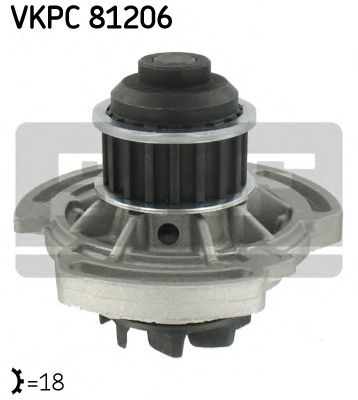 SKF VKPC 81206 Водяной насос для SEAT (Сеат) SKF VKPC 81206 Водяной насос для SEAT (Сеат)